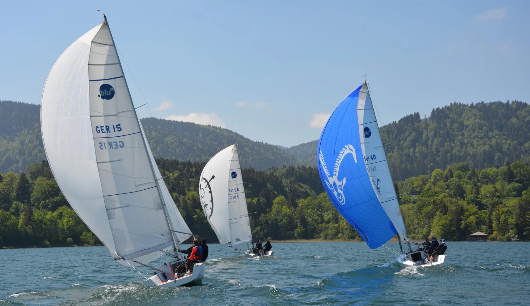 Hart erkämpft: der Cup Bayern segelt in die Schweiz