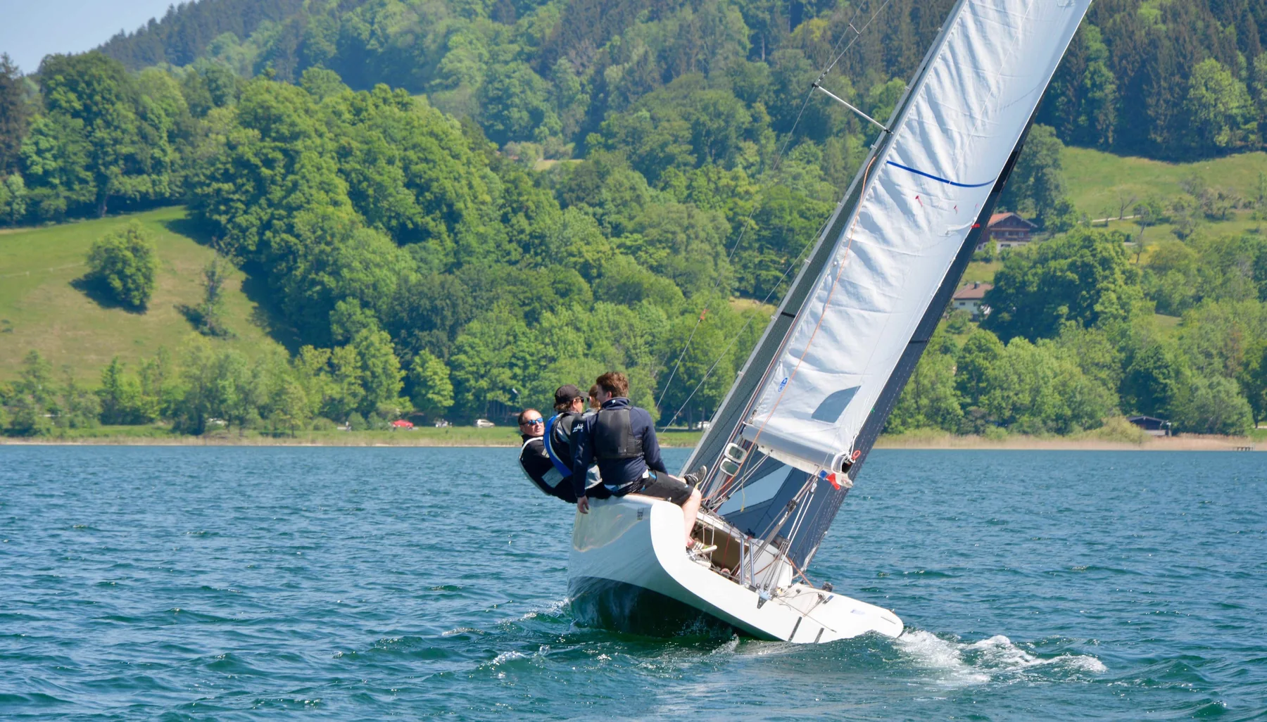 Hart erkämpft: der Cup Bayern segelt in die Schweiz