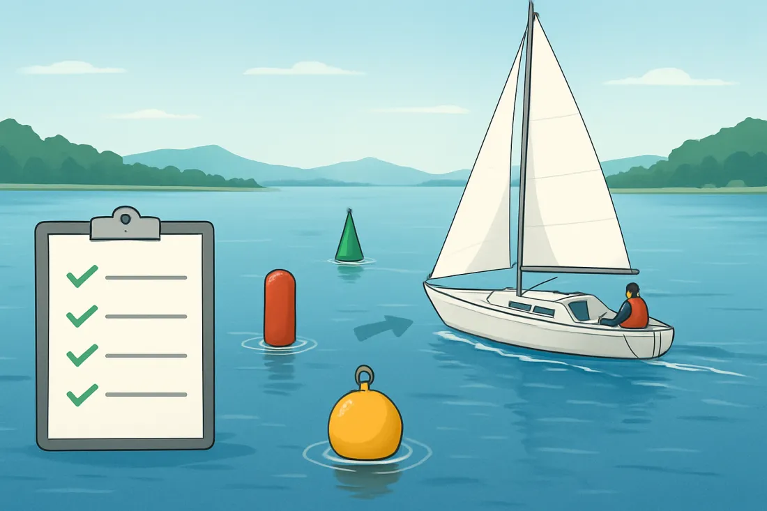 Bojenarten schweizer seen segelboot: praktische Checkliste vor der Umsetzung