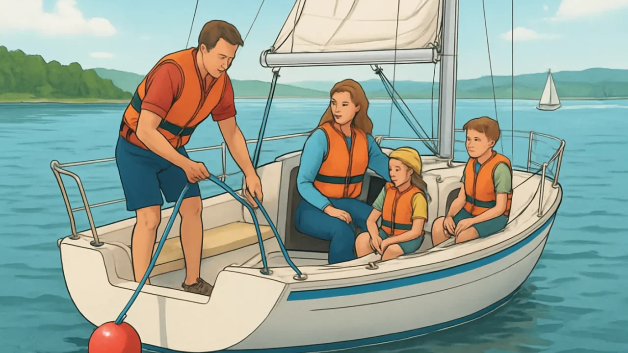 Anlegen an der Boje mit Familie: Sicherheit ohne Stress