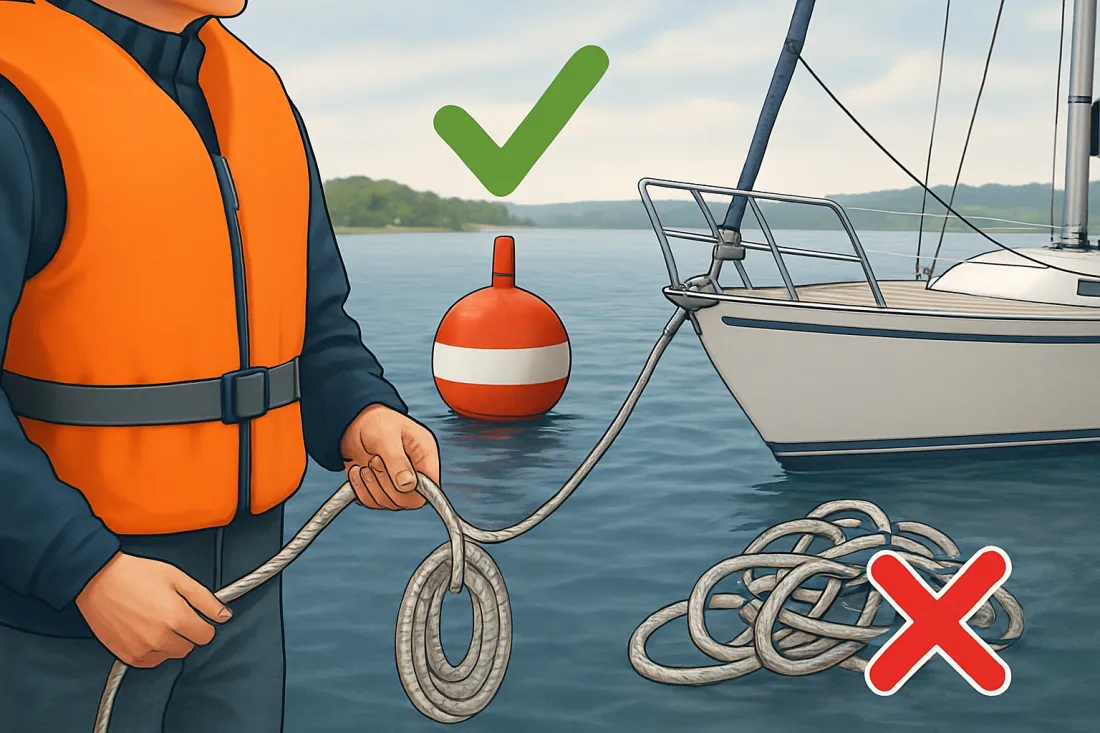 Sicherheit beim anlegen an der boje: praktische Checkliste vor der Umsetzung