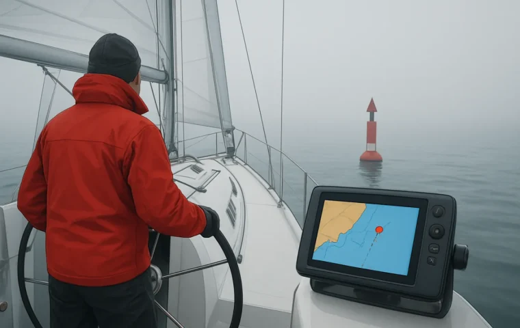Navigation zur Boje bei schlechter Sicht auf Schweizer Seen