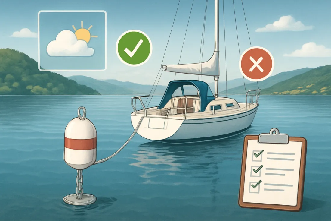 Übernachten an der boje schweizer see: praktische Checkliste vor der Umsetzung