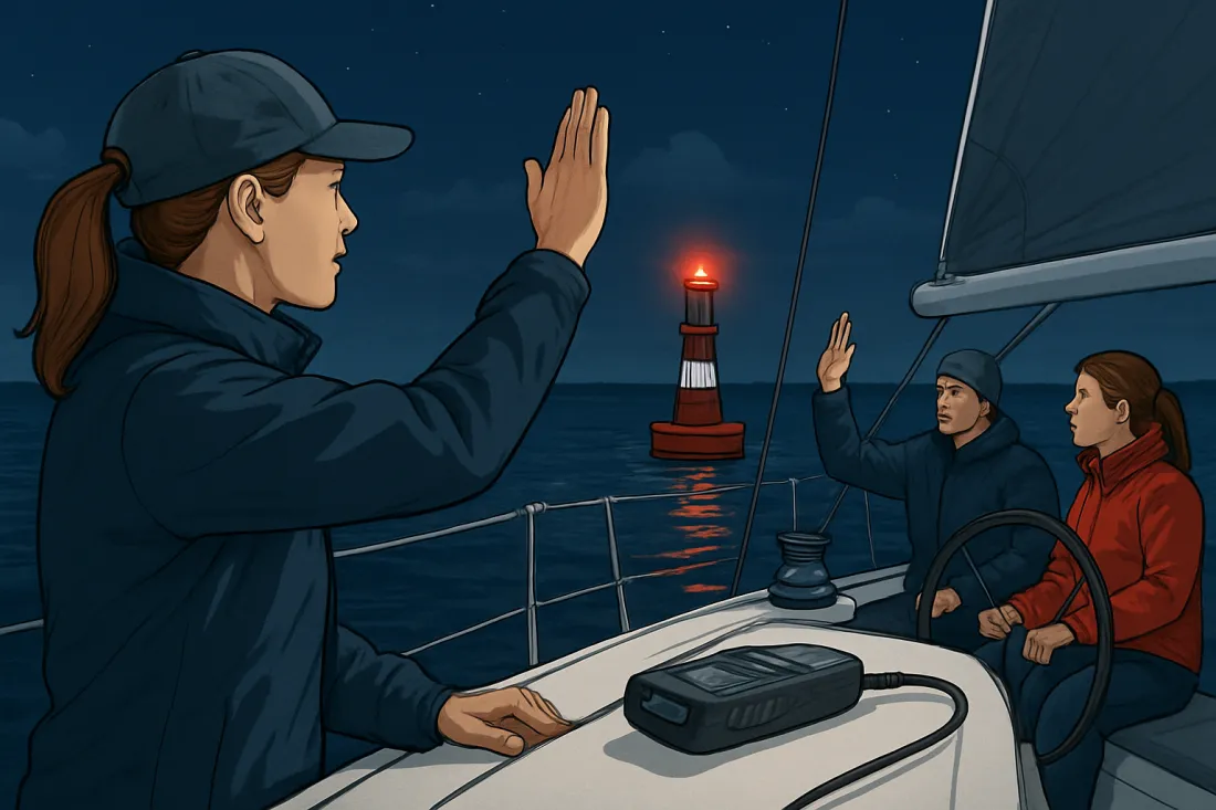 Kommunikation crew bojenmanöver nacht: praktische Checkliste vor der Umsetzung