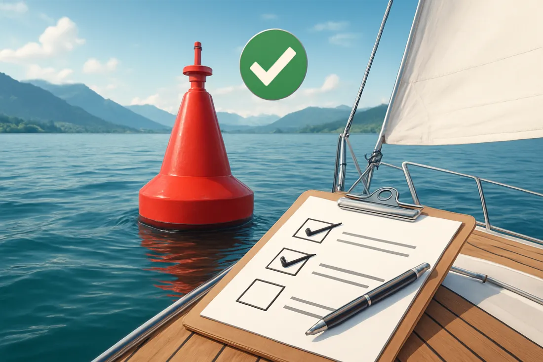 Bojenarten segelboot schweiz: praktische Checkliste vor der Umsetzung