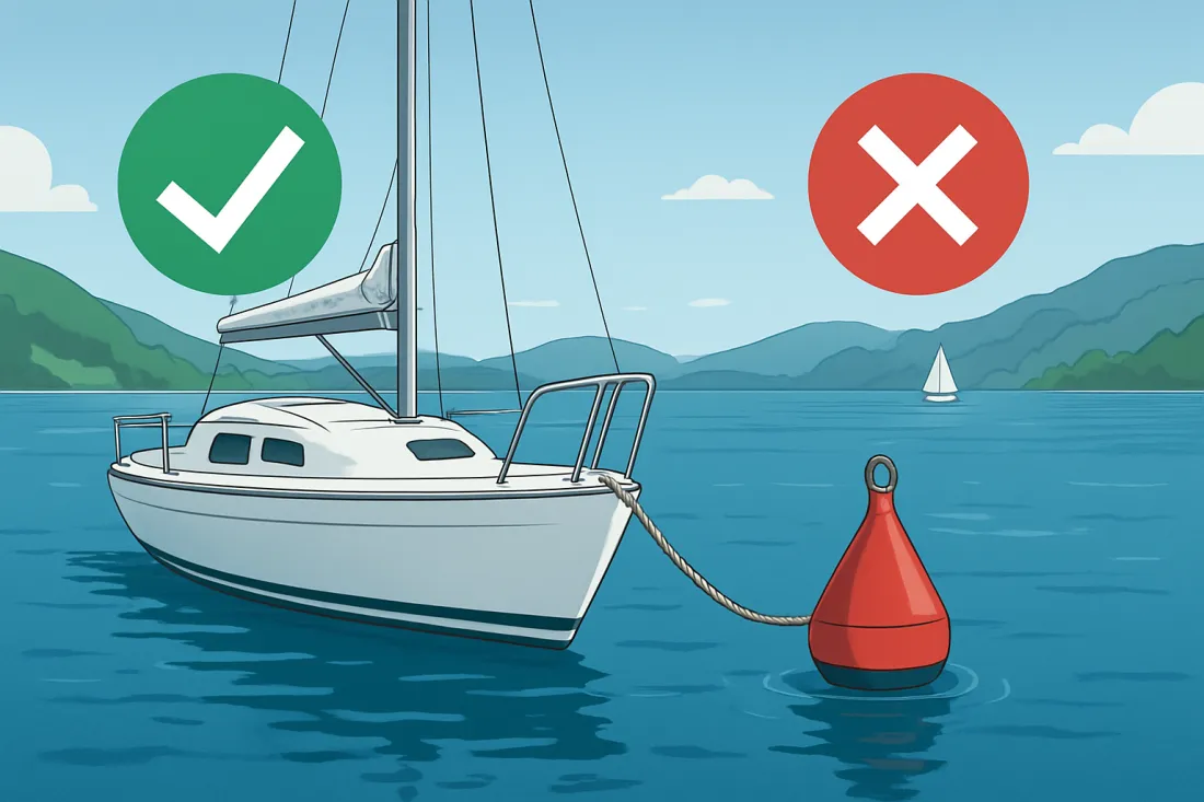 Sicherheit an der boje auf schweizer seen: praktische Checkliste vor der Umsetzung