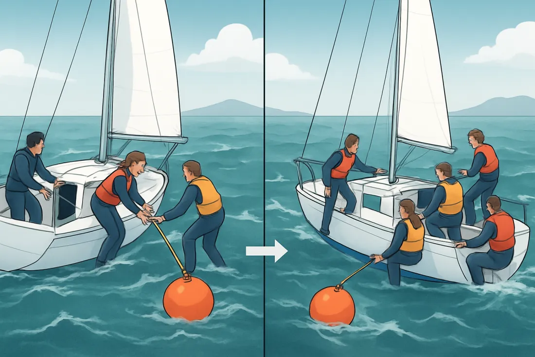 Crew organisation boje bei welle: visueller Vergleich der Optionen
