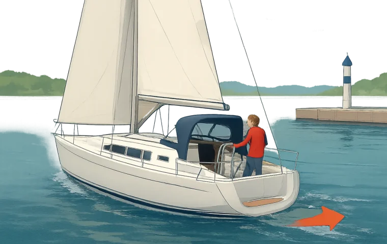 Segelboot unter Motor manövrieren für Einsteiger