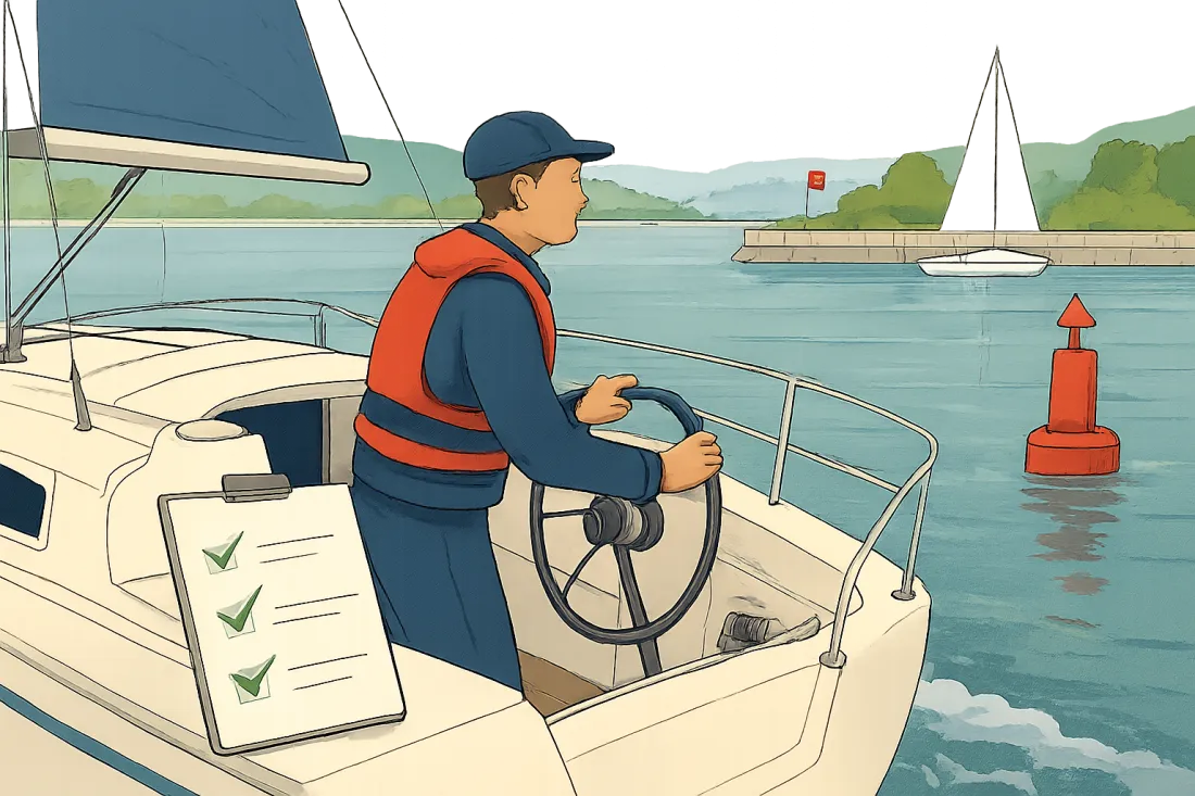 Segelboot unter motor manövrieren für einsteiger: praktische Checkliste vor der Umsetzung